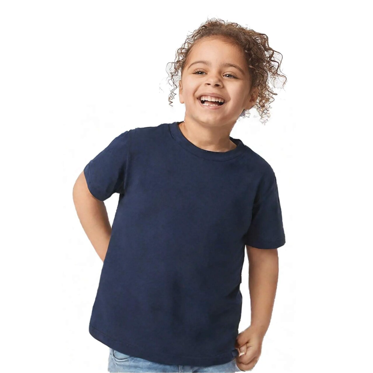 Gildan Toddler Heavy Cotton Crewneck Short Sleeve T-Shirt for Daycare & Daily Use Cotton Tee